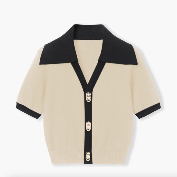 Commense Tops - Effortless Collared Top